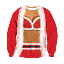 Mr. & Mrs. Claus 3D Crewneck