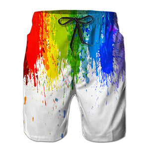 Rainbow 3D Shorts